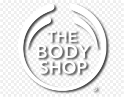 the body shop logo blanc